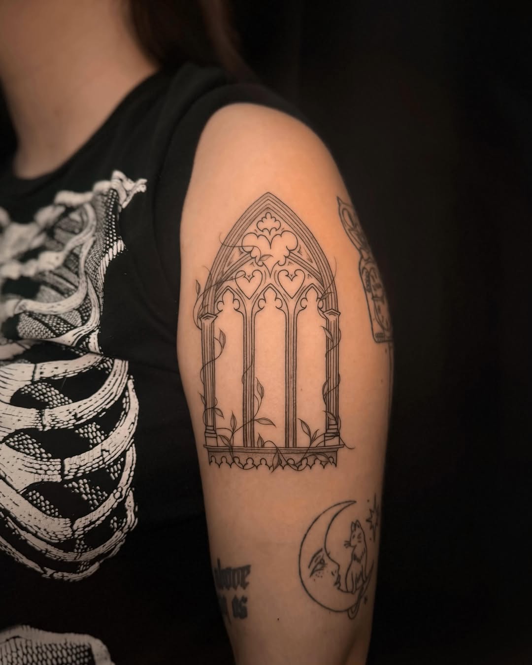 Tattoo by @inkedbyfrida โ illustrative, blackwork
