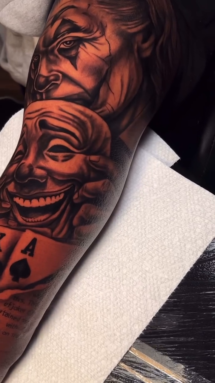 Tattoo by @tjstattoogallery — black_and_grey, realism