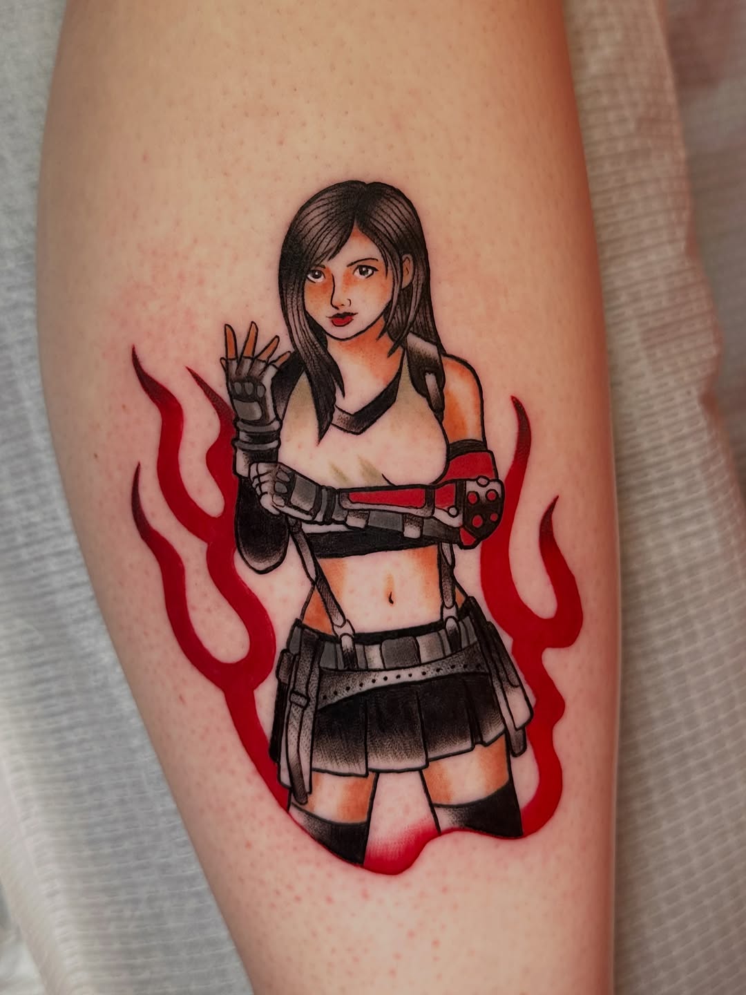 Tattoo by @malerietattoos โ illustrative, anime