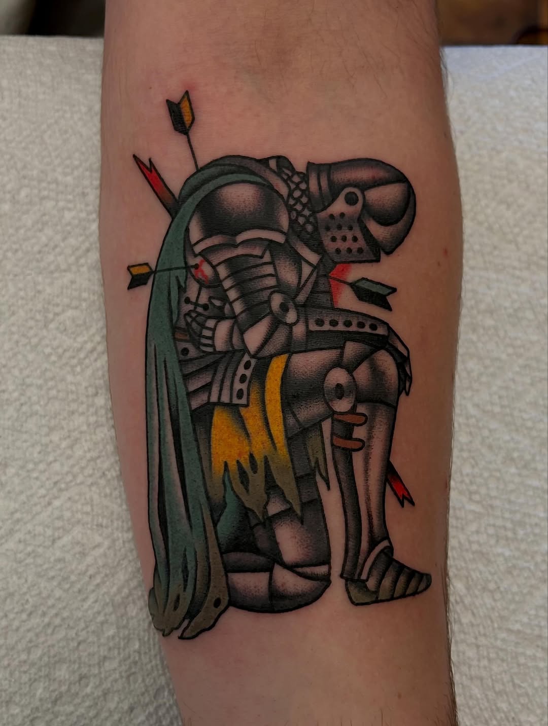 Tattoo by @christian.lasyone โ american_traditional, black_and_grey