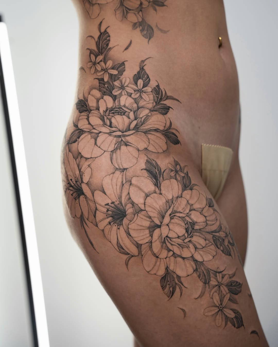 Tattoo by @tattoosbytri — illustrative, black_and_grey