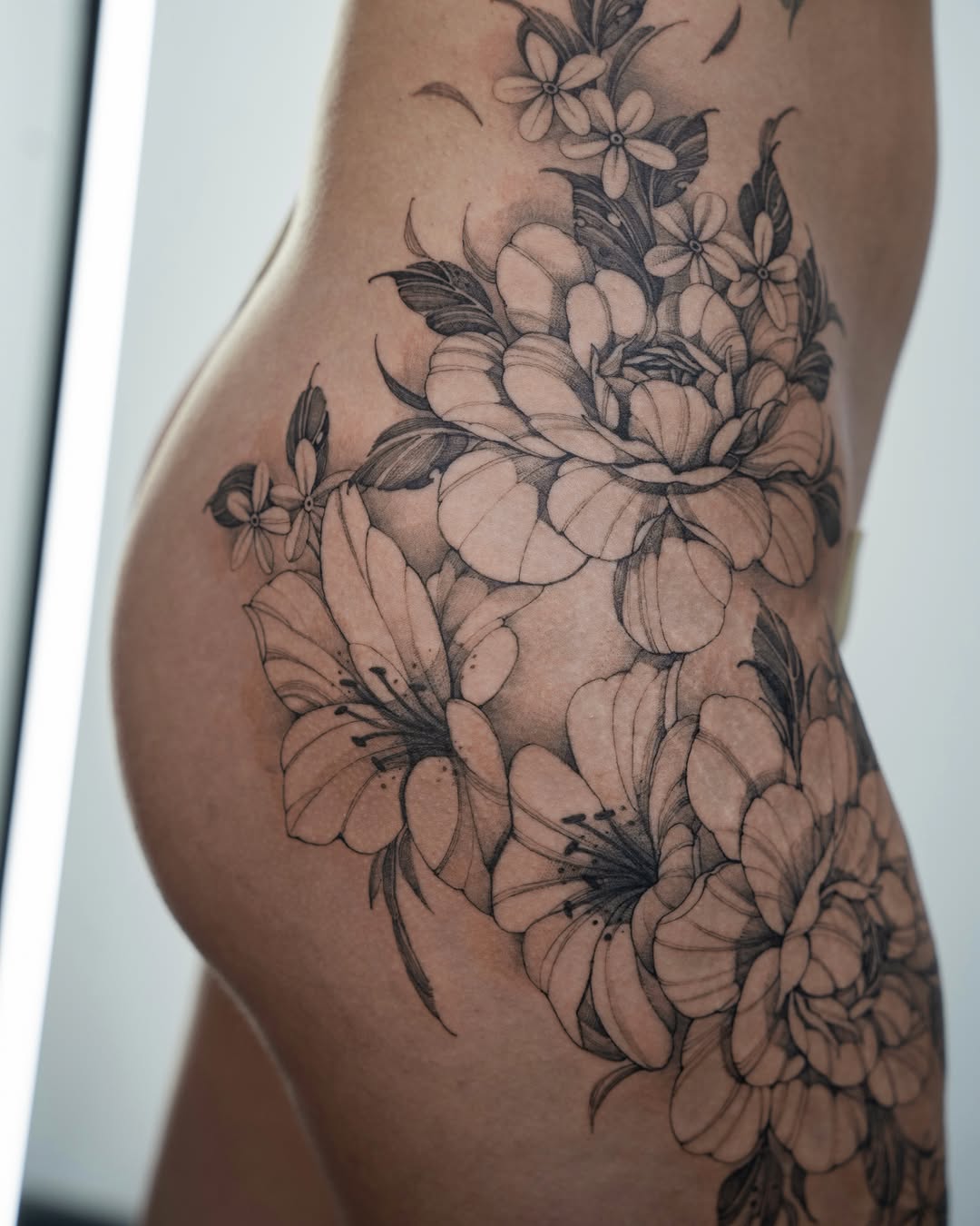 Tattoo by @tattoosbytri — black_and_grey, illustrative