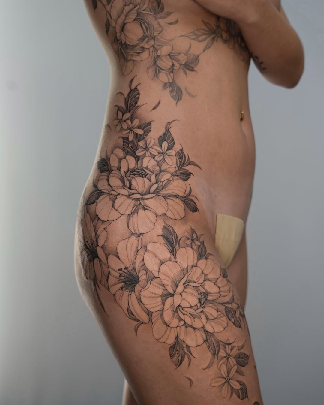 Tattoo by @tattoosbytri — illustrative, black_and_grey