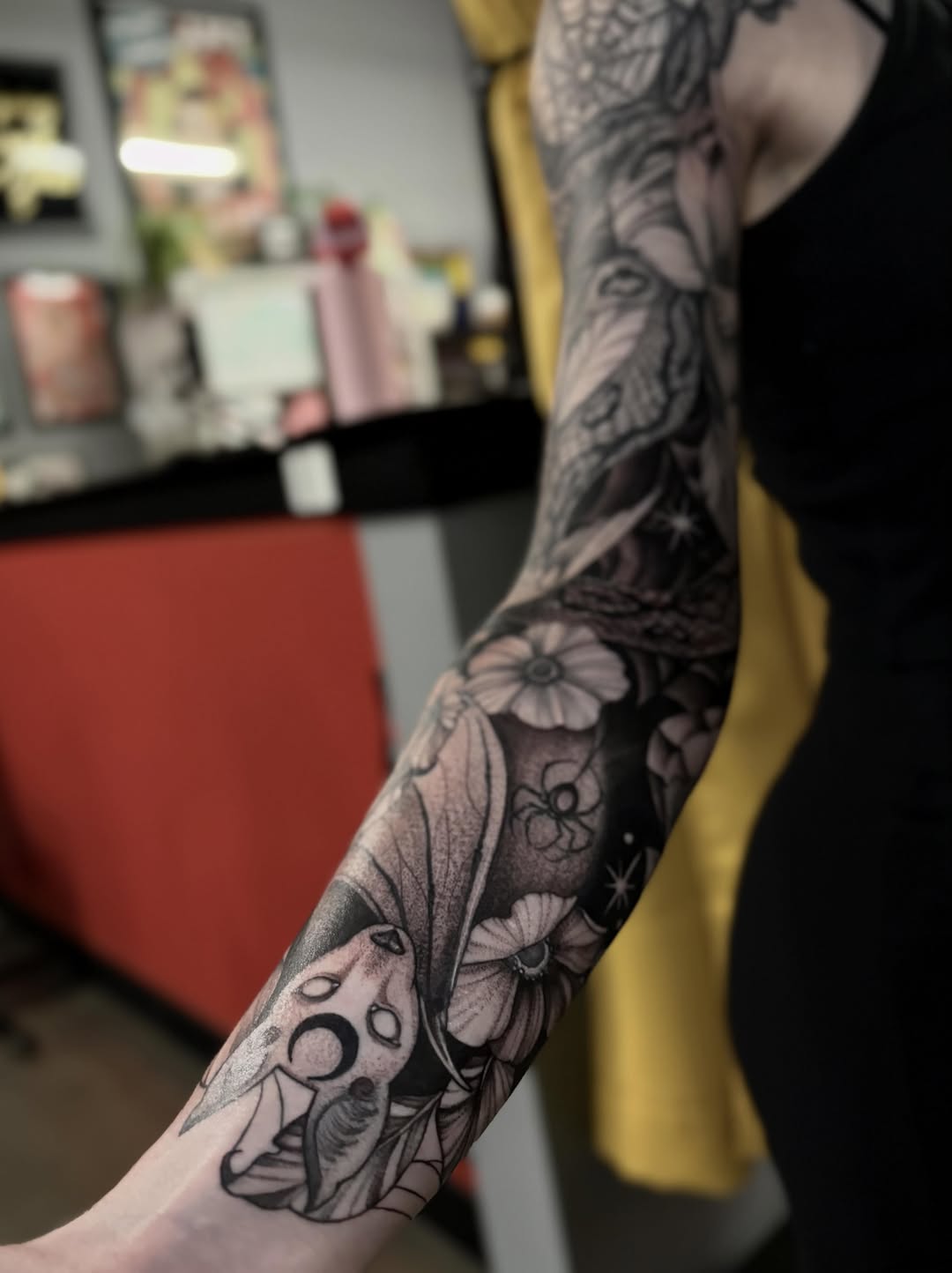 Tattoo by @neuropathogenic — black_and_grey, realism