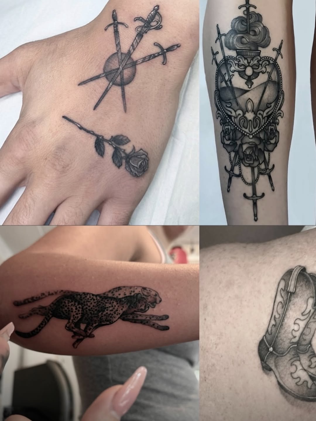 Tattoo by @white.trash.flash โ black_and_grey, illustrative