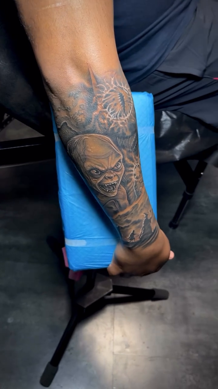 Tattoo by @tattoos_by_yulia — black_and_grey, realism