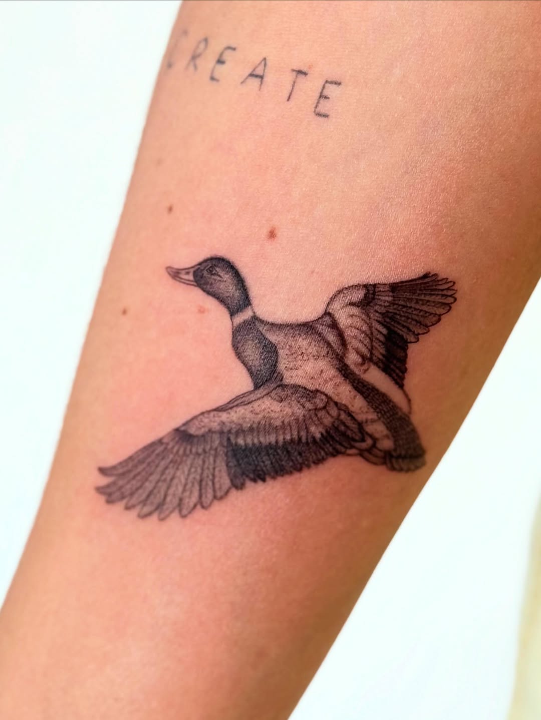 Tattoo by @makeup2.o_ — black_and_grey, realism