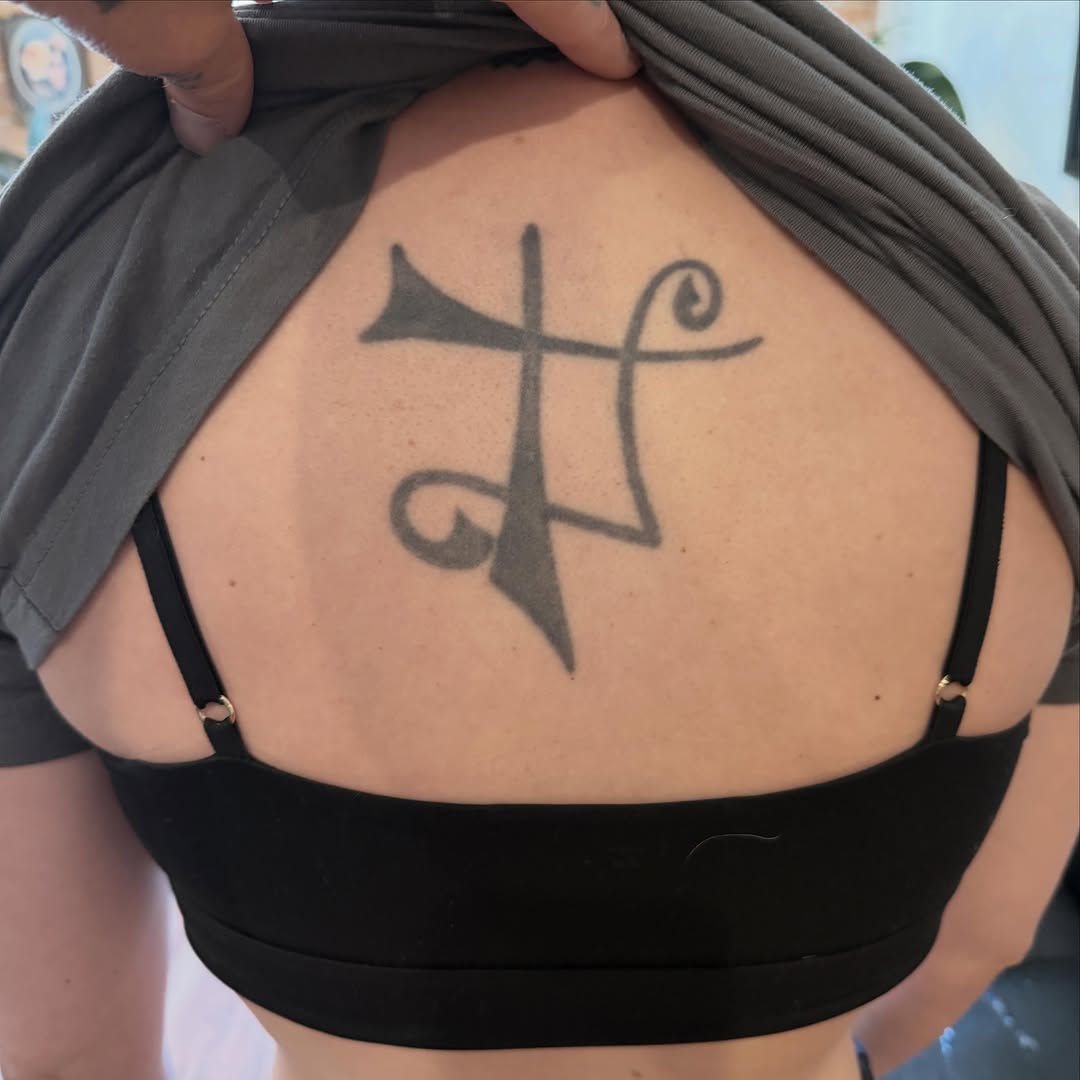 Tattoo by @gabejensentattoos — blackwork
