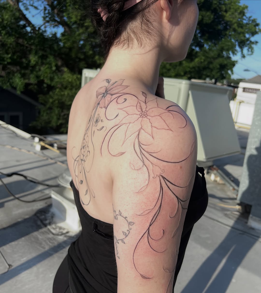 Tattoo by @syikotattoo — fine_line, illustrative