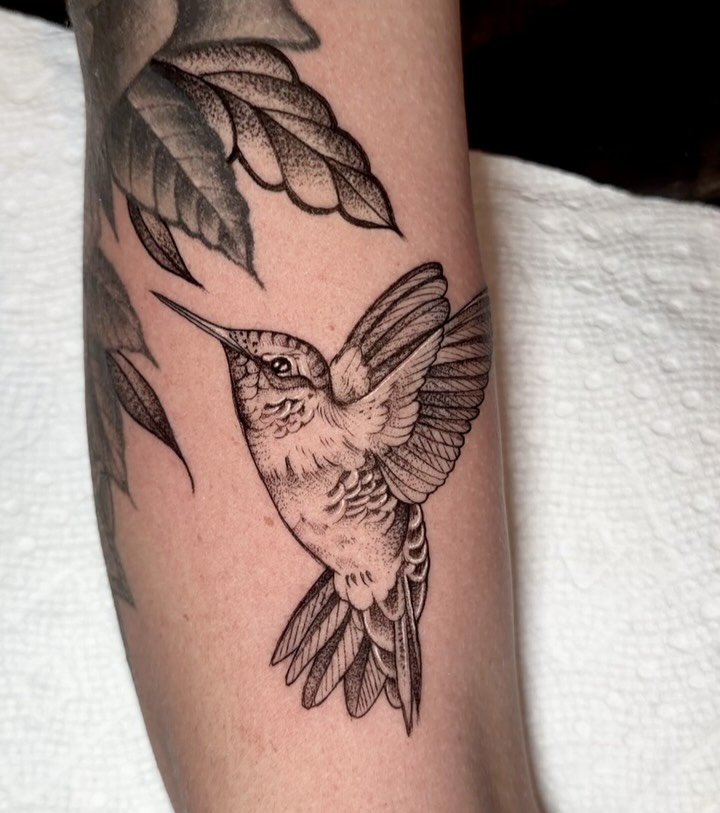 Tattoo by @mccollumtattoo โ dotwork, black_and_grey