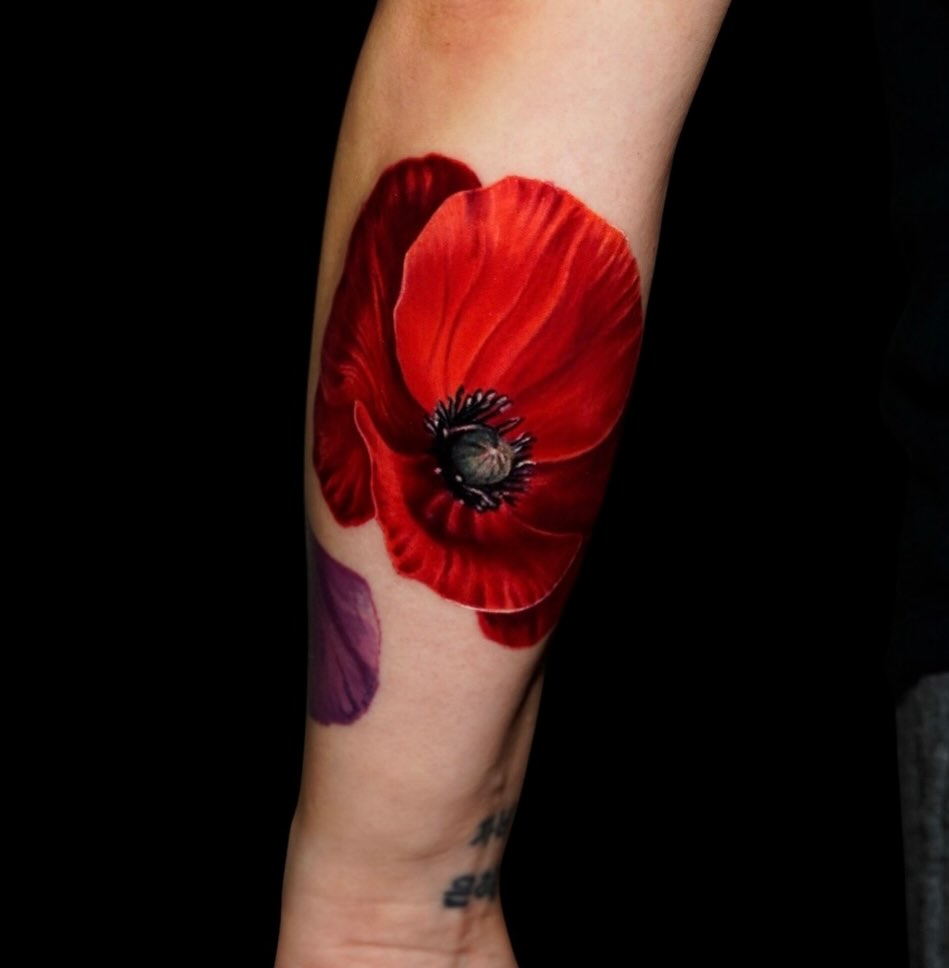 Tattoo by @tattooedbydavid โ realism, color