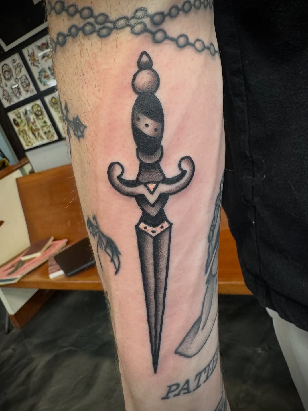 Tattoo by @notmikewilson โ american_traditional, black_and_grey