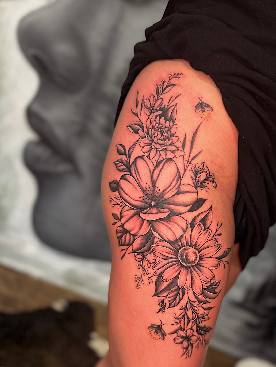 Tattoo by @bremarietattoos — black_and_grey, realism