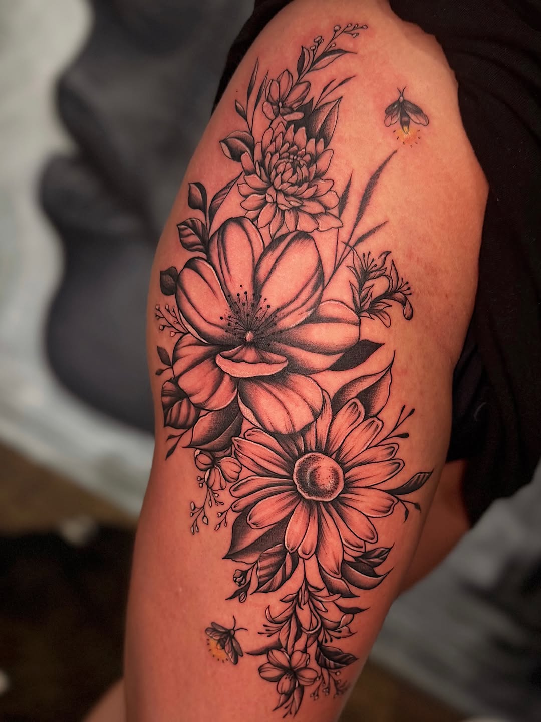 Tattoo by @bremarietattoos — black_and_grey, realism