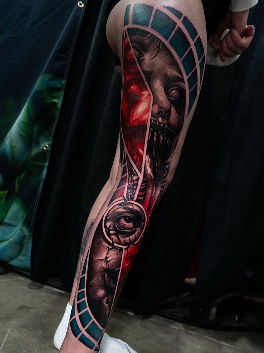 Tattoo by @alecx.inked โ realism, dark_realism