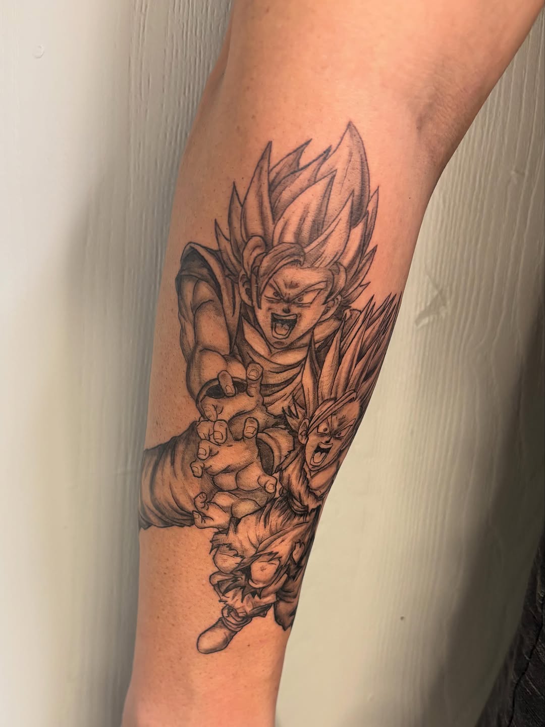 Tattoo by @jc_tat2s โ anime, realism