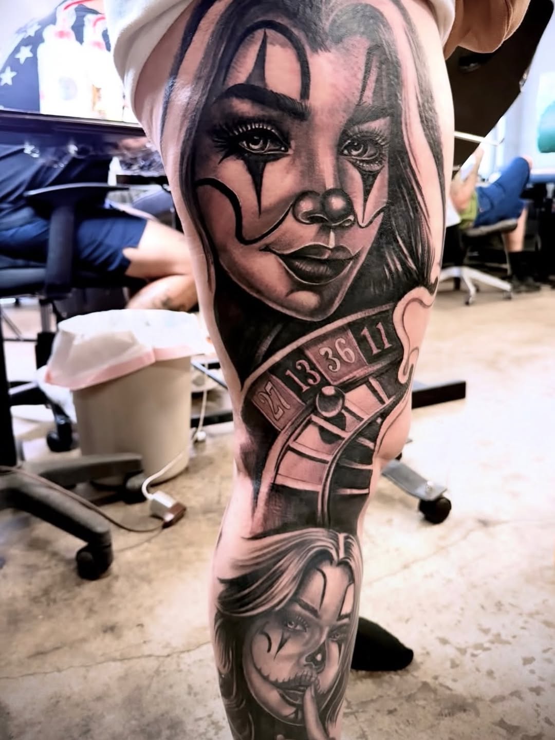 Tattoo by @don_lino_tattoo — realism, black_and_grey