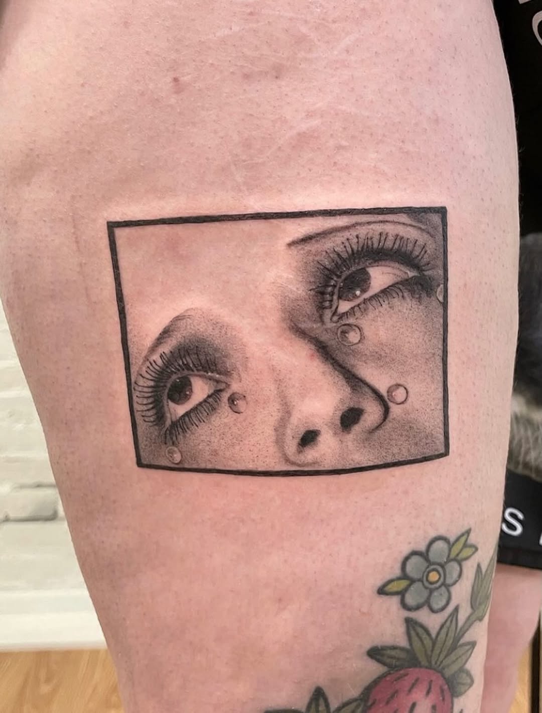 Tattoo by @sweetboytattoo — realism, black_and_grey