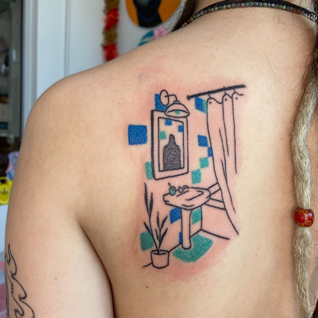 Tattoo by @super_spanko — sketch