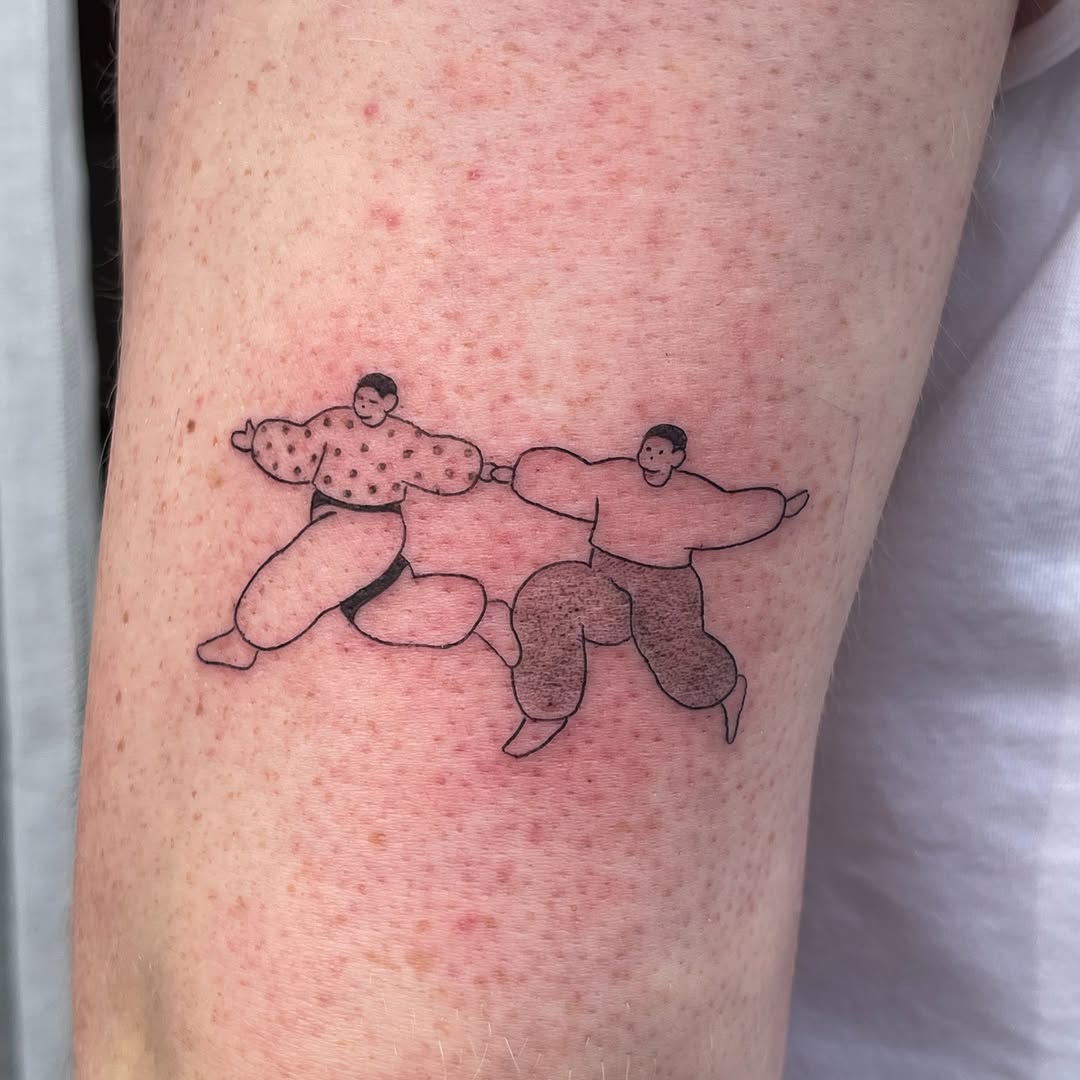 Tattoo by @pop.tats — illustrative