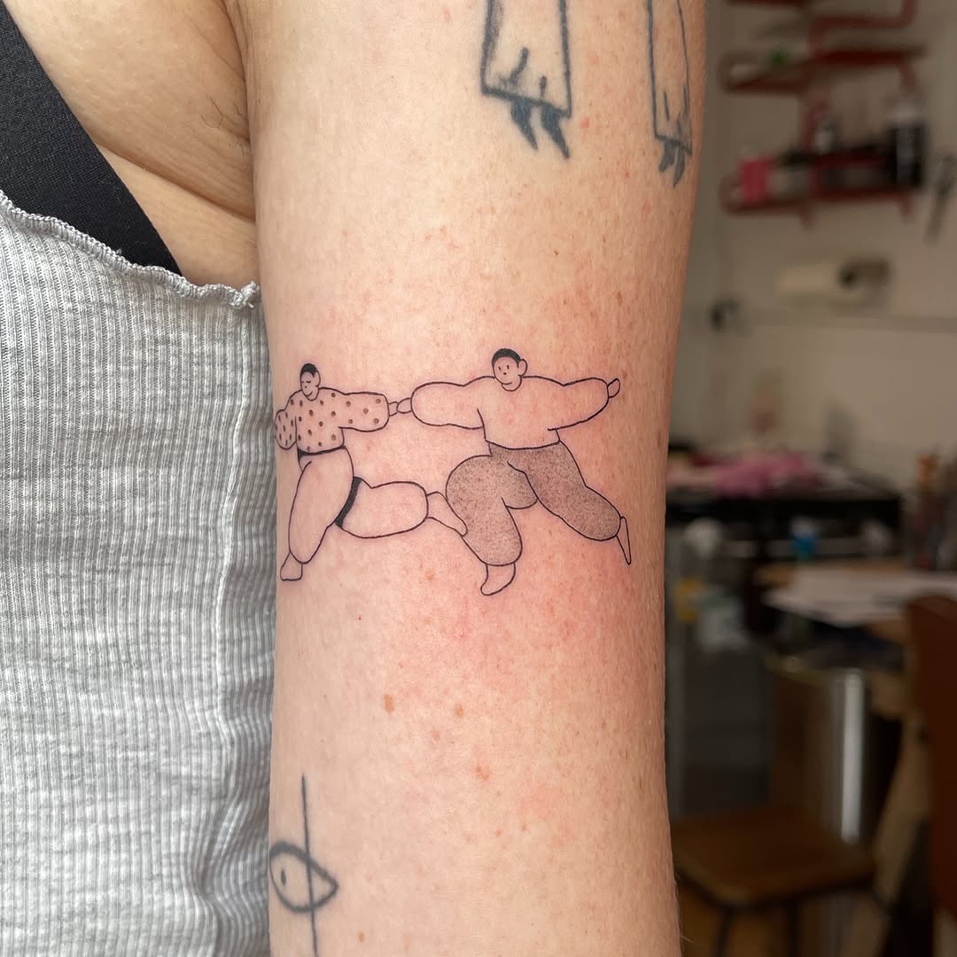 Tattoo by @pop.tats — fine_line, illustrative