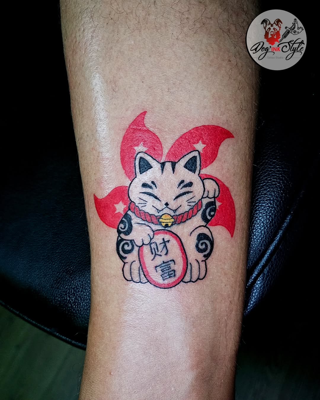 Tattoo by @dog_ink_style โ new_school, blackwork