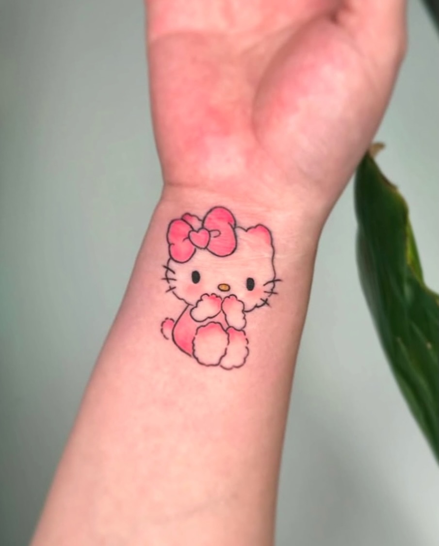 Tattoo by @h.tattooer_ — anime