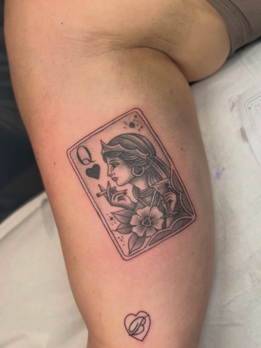Tattoo by @n.libretti — american_traditional, black_and_grey