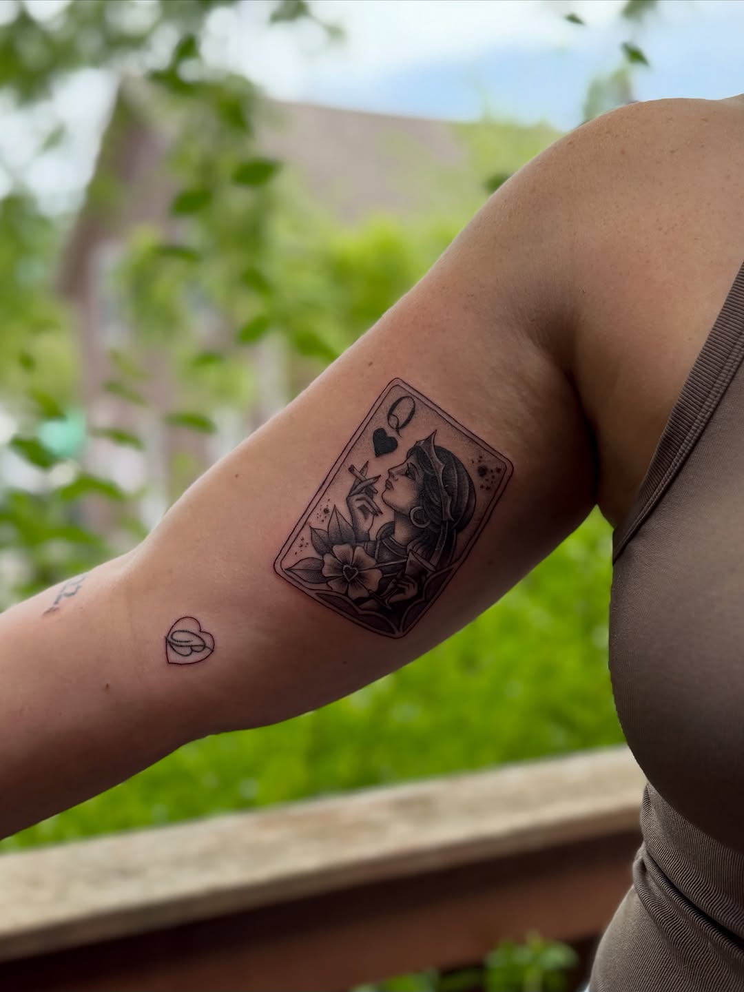 Tattoo by @n.libretti — american_traditional, black_and_grey