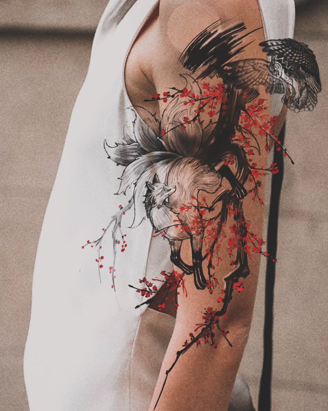 Tattoo by @woo.too β japanese_irezumi, illustrative