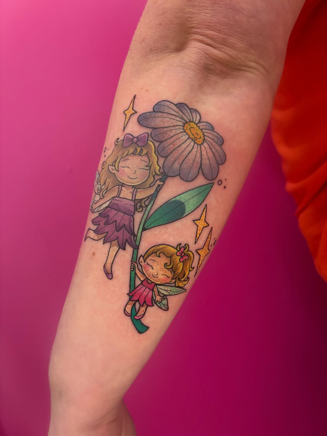 Tattoo by @skaikattcxart — new_school, anime