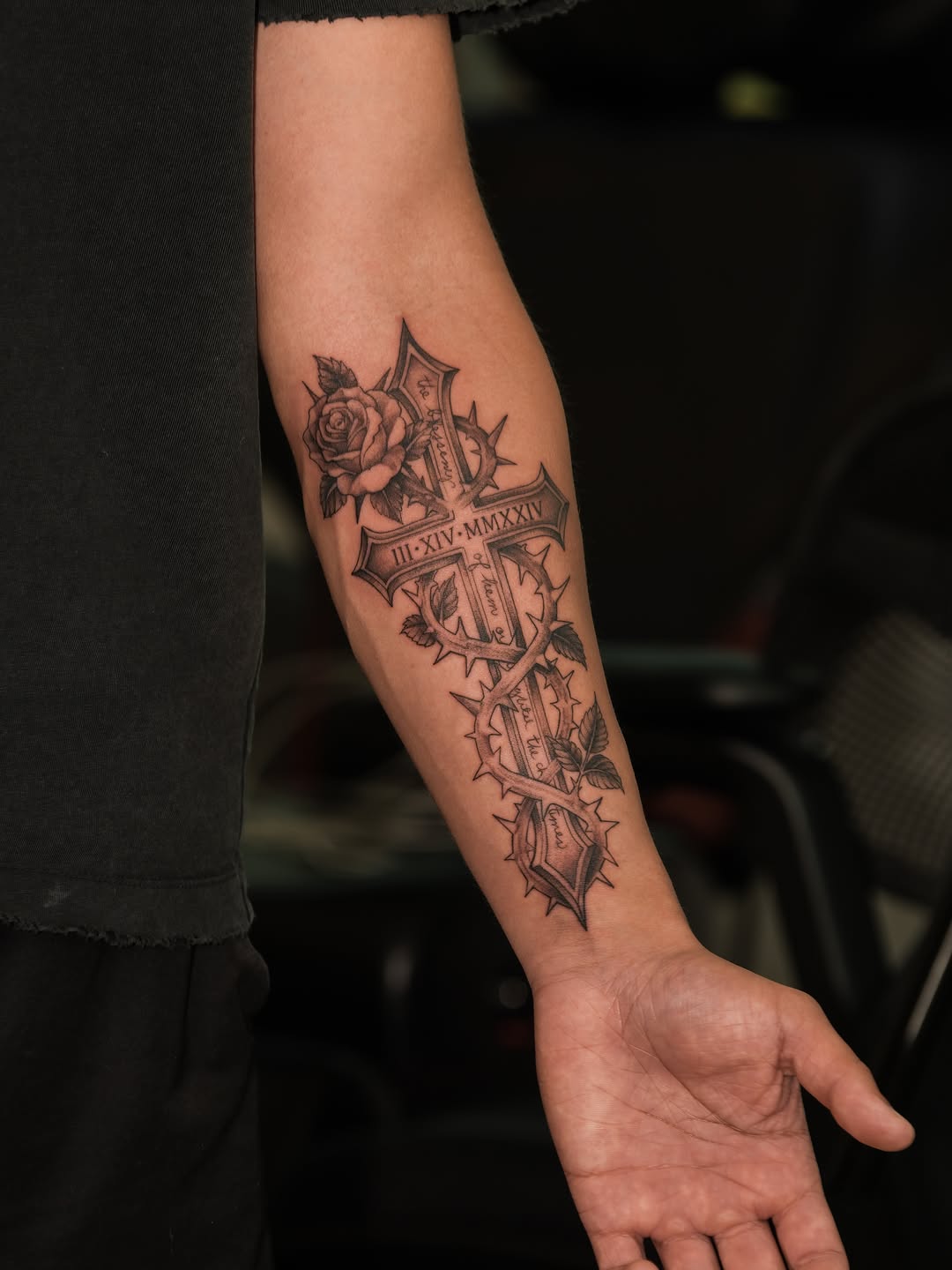 Tattoo by @kbtattooss β black_and_grey