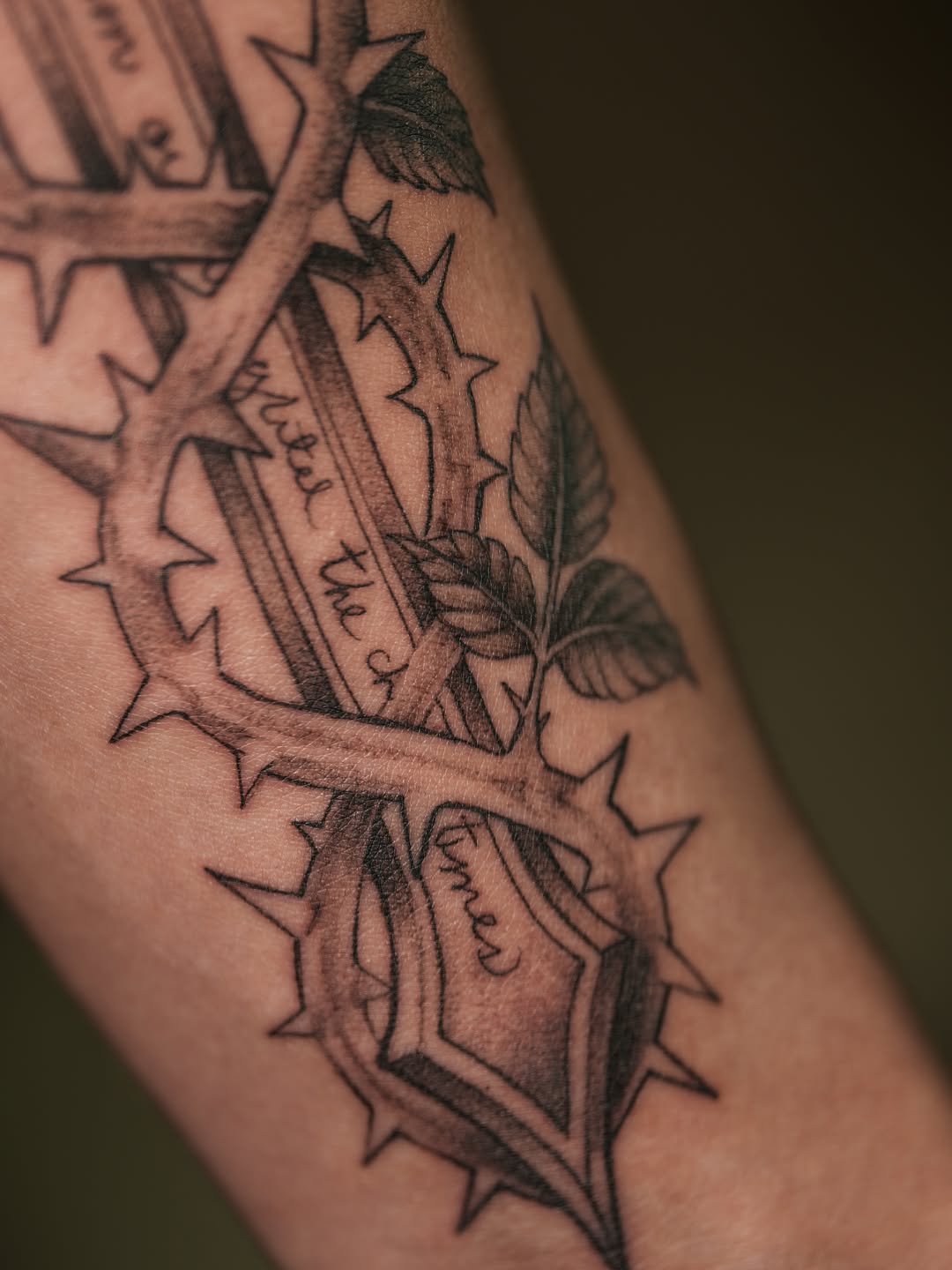 Tattoo by @kbtattooss β lettering_script