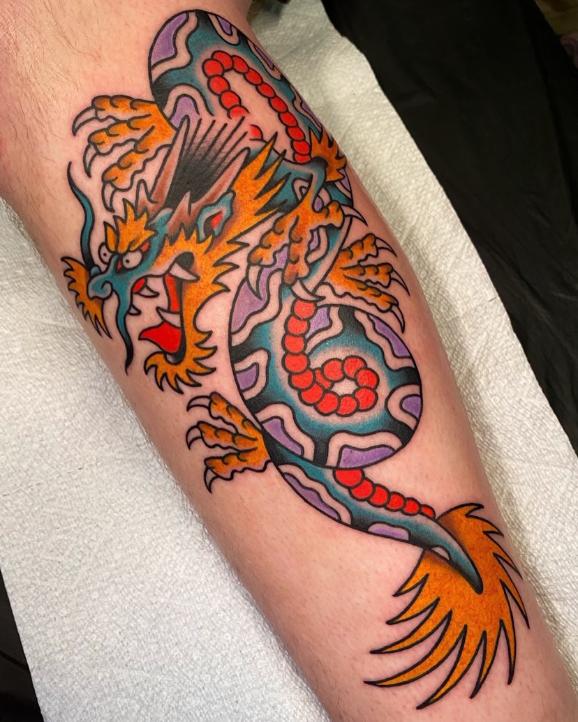 Tattoo by @tattoosbybraddock — japanese_irezumi, neo_traditional