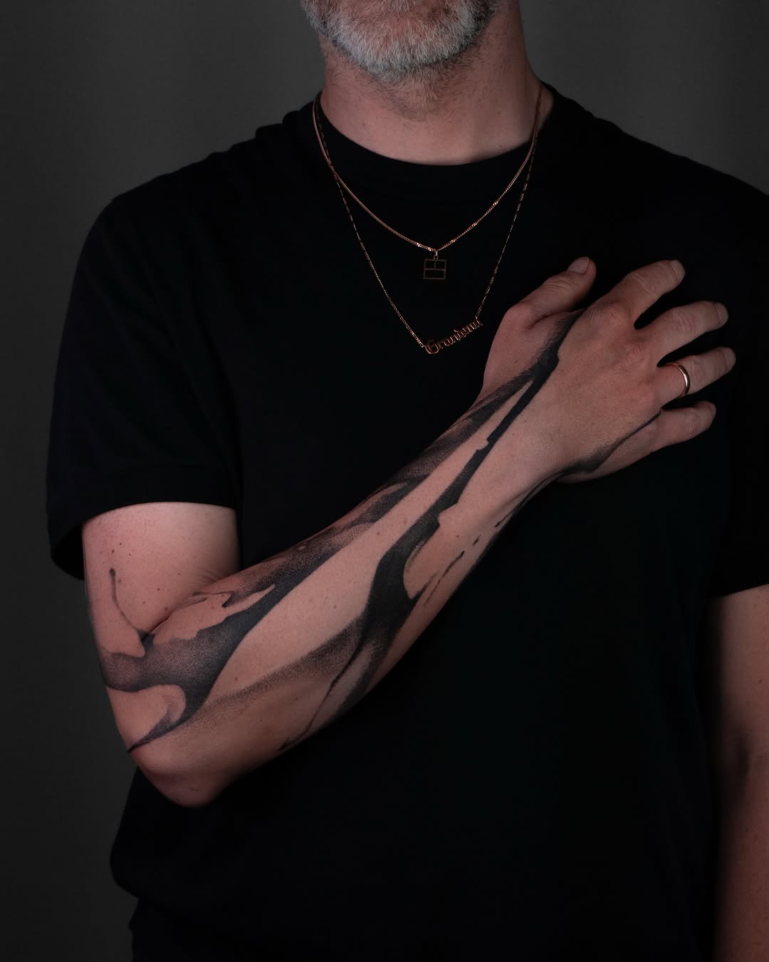 Tattoo by @pietromoleti — blackwork, illustrative