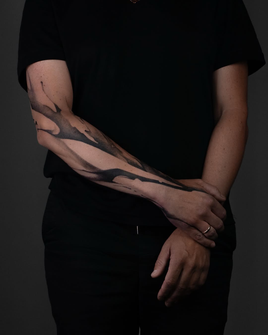 Tattoo by @pietromoleti — blackwork, illustrative