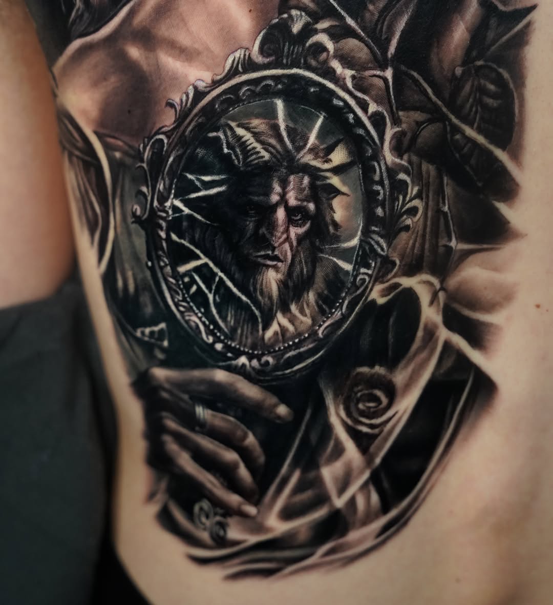 Tattoo by @osotatz โ realism, dark_realism