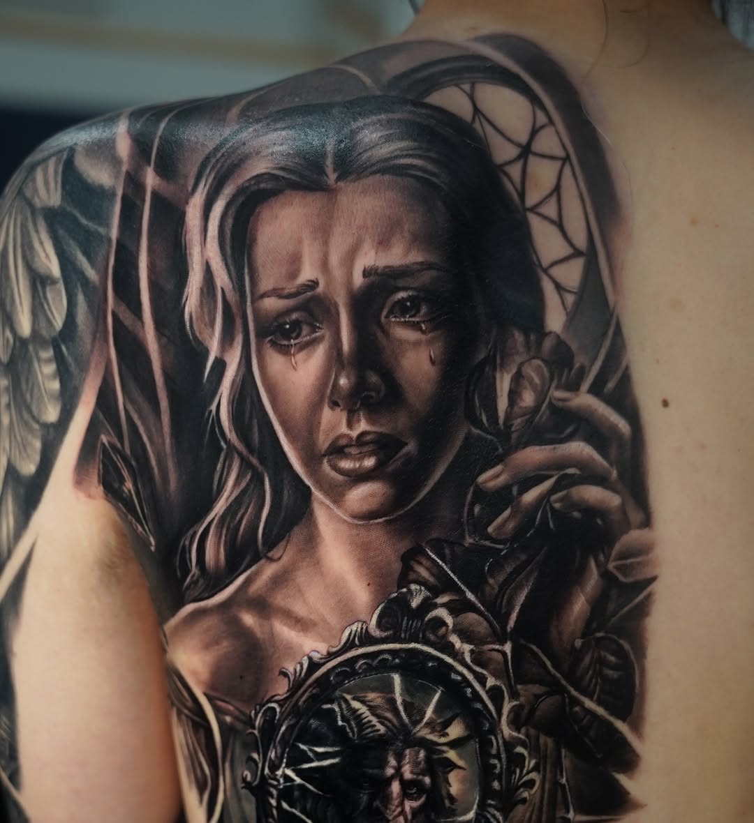 Tattoo by @osotatz โ realism, dark_realism