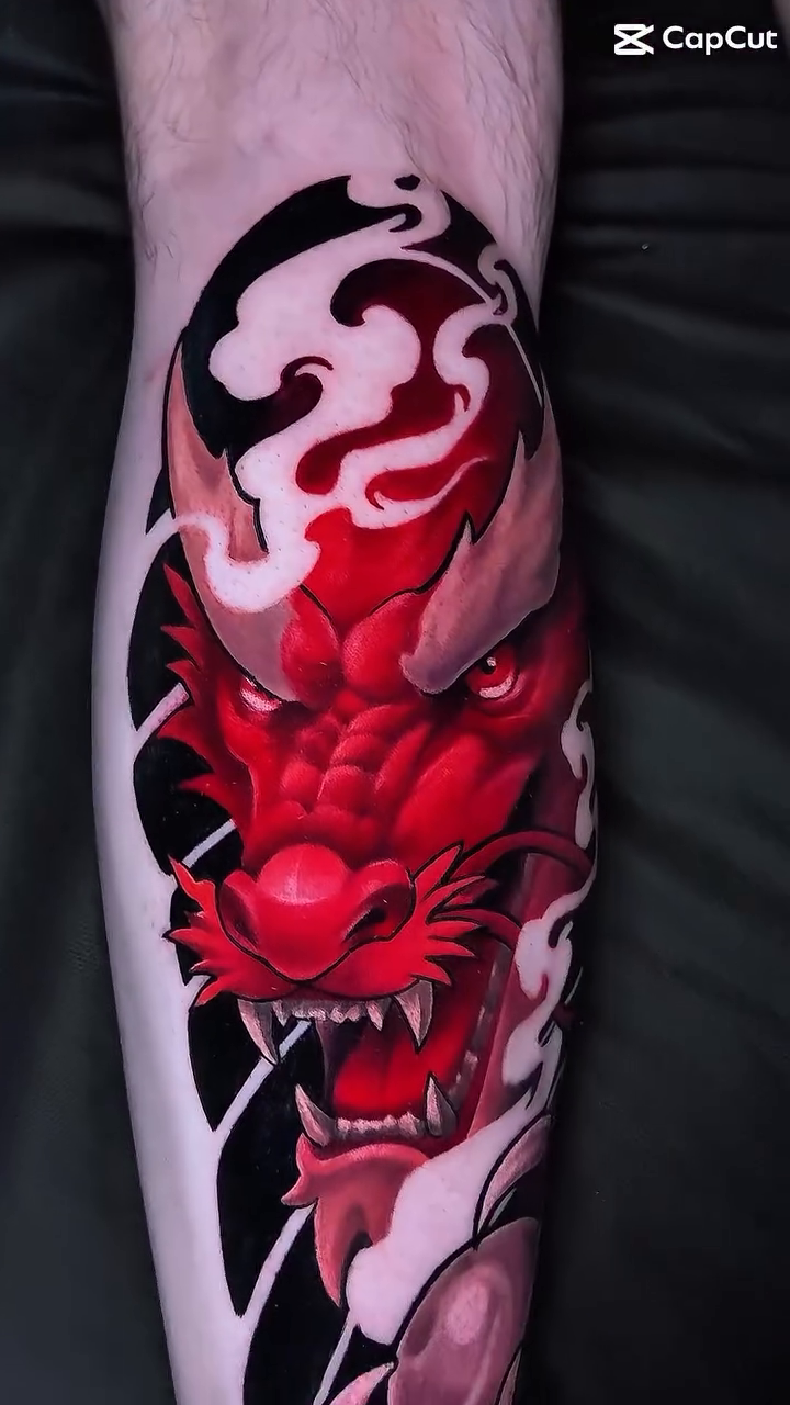 Tattoo by @kolesnikova.tattoo — japanese_irezumi, black_and_grey