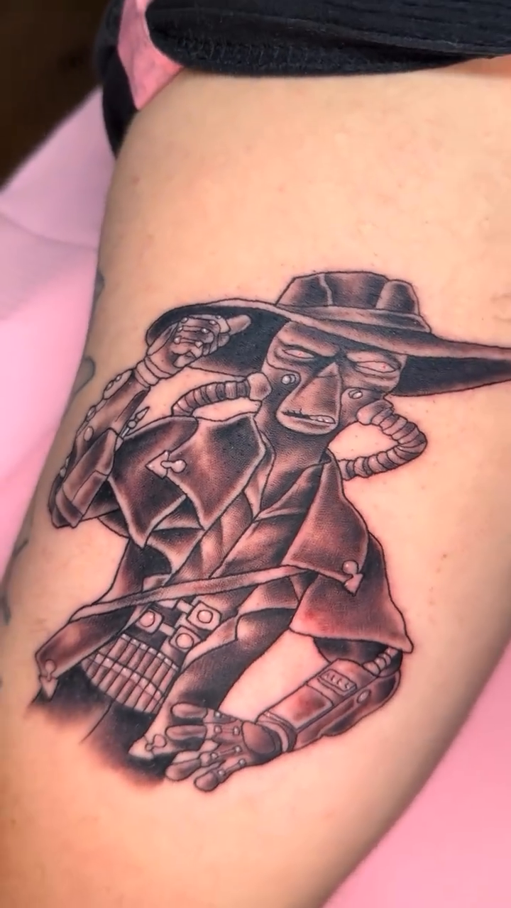 Tattoo by @erintattoos — realism, black_and_grey
