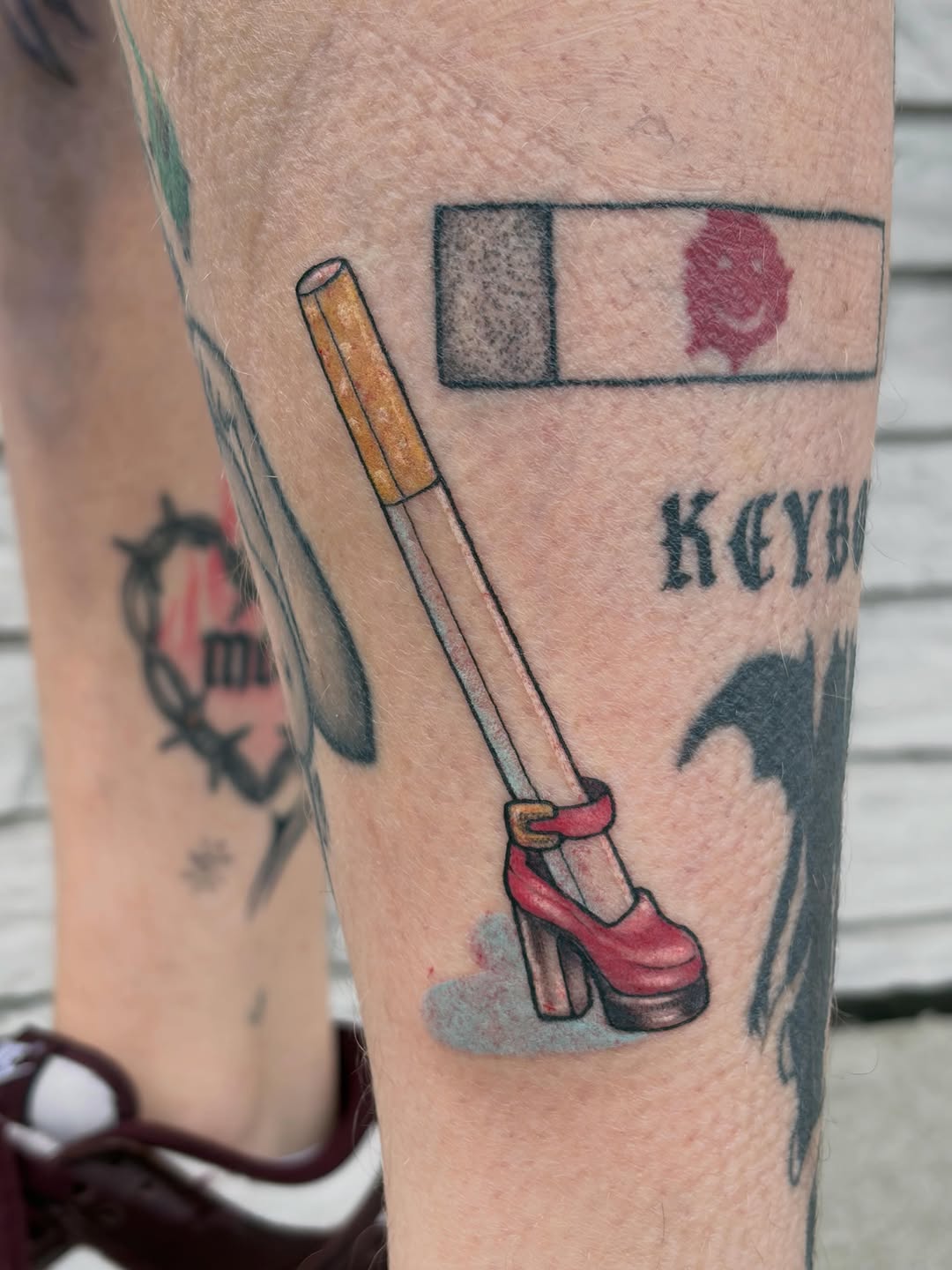 Tattoo by @keybone.tattoo — illustrative, new_school