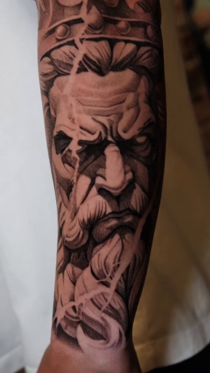 Tattoo by @anabananaink — realism, black_and_grey