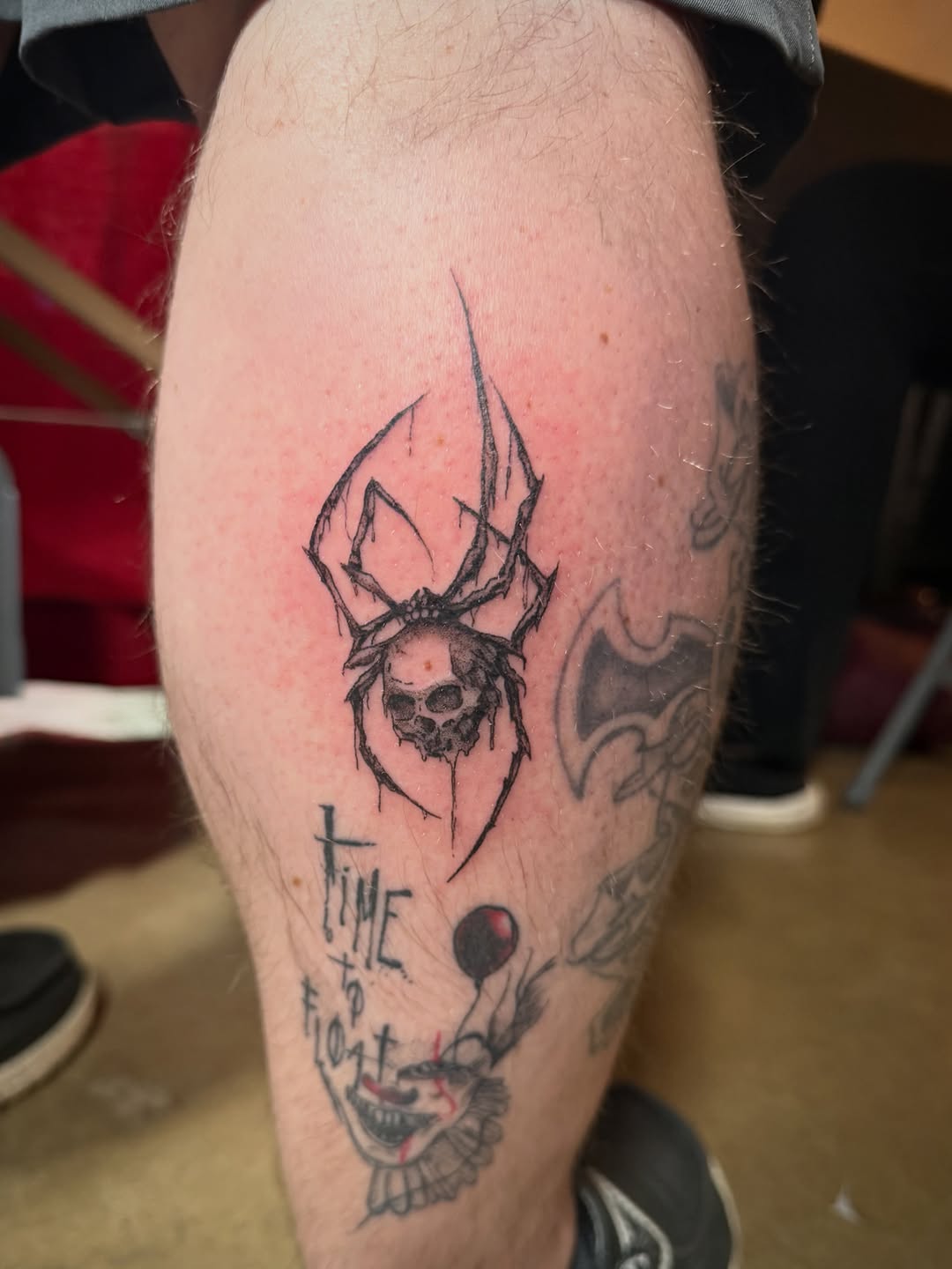 Tattoo by @shadowsteptattoo — sketch, blackwork