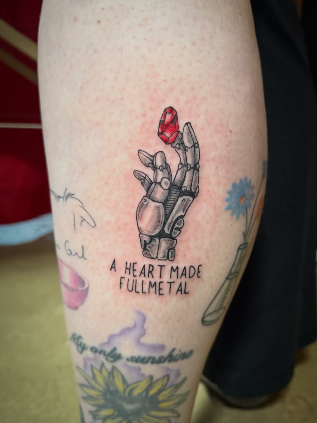 Tattoo by @shadowsteptattoo — realism, lettering_script