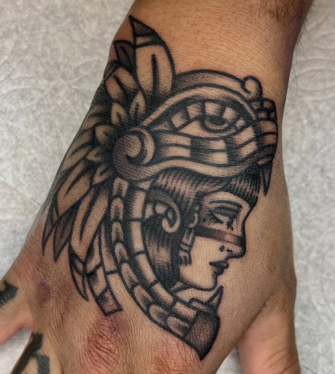 Tattoo by @augustbtattoos — american_traditional, illustrative