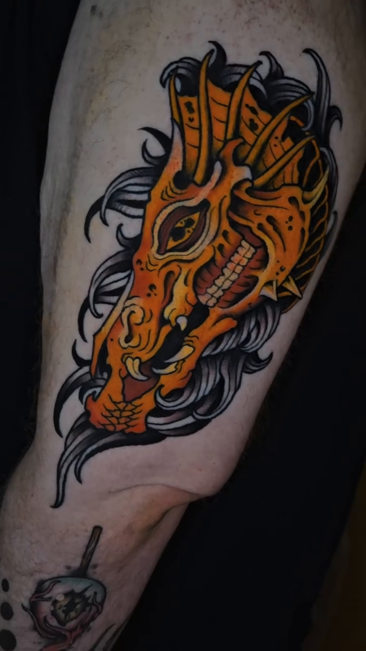 Tattoo by @deeenster — japanese_irezumi, neo_traditional