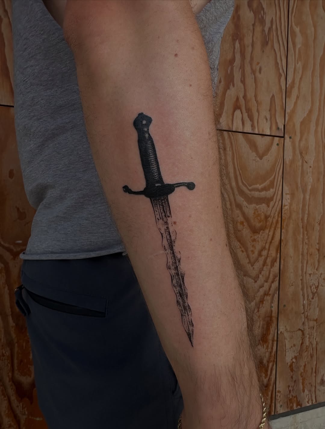 Tattoo by @rodeorosetattoo โ blackwork, illustrative