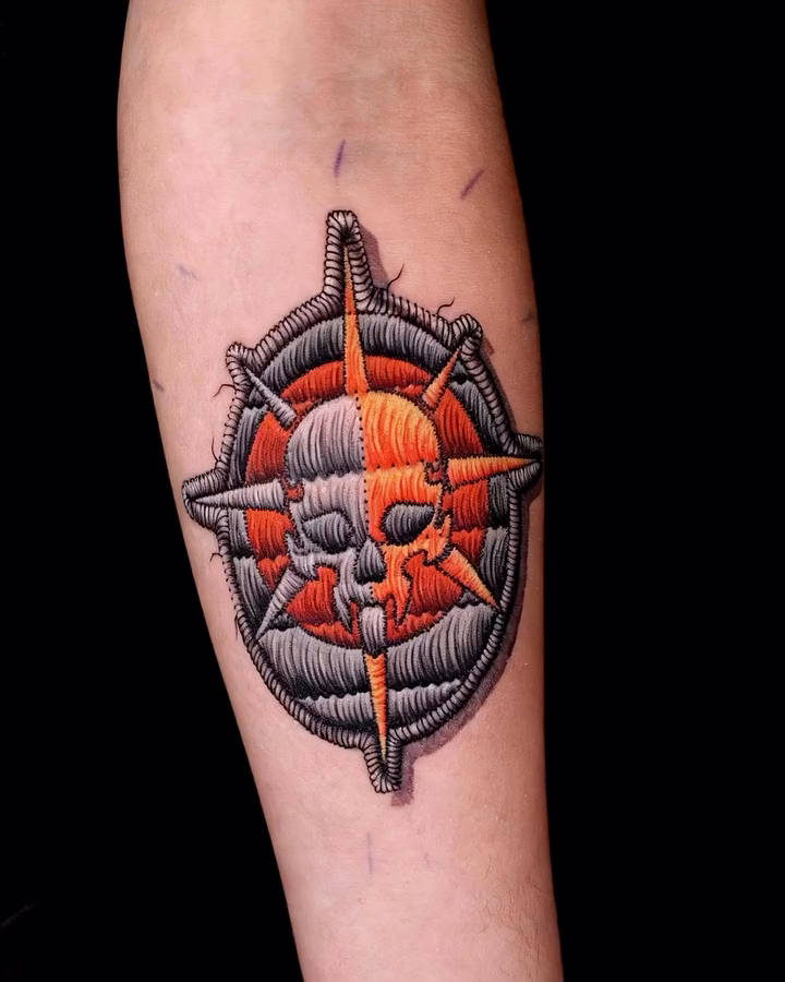 Tattoo by @stitchme.aizen_nyc โ illustrative, black_and_grey