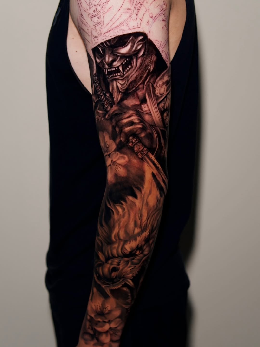 Tattoo by @lalyinkz — realism, black_and_grey