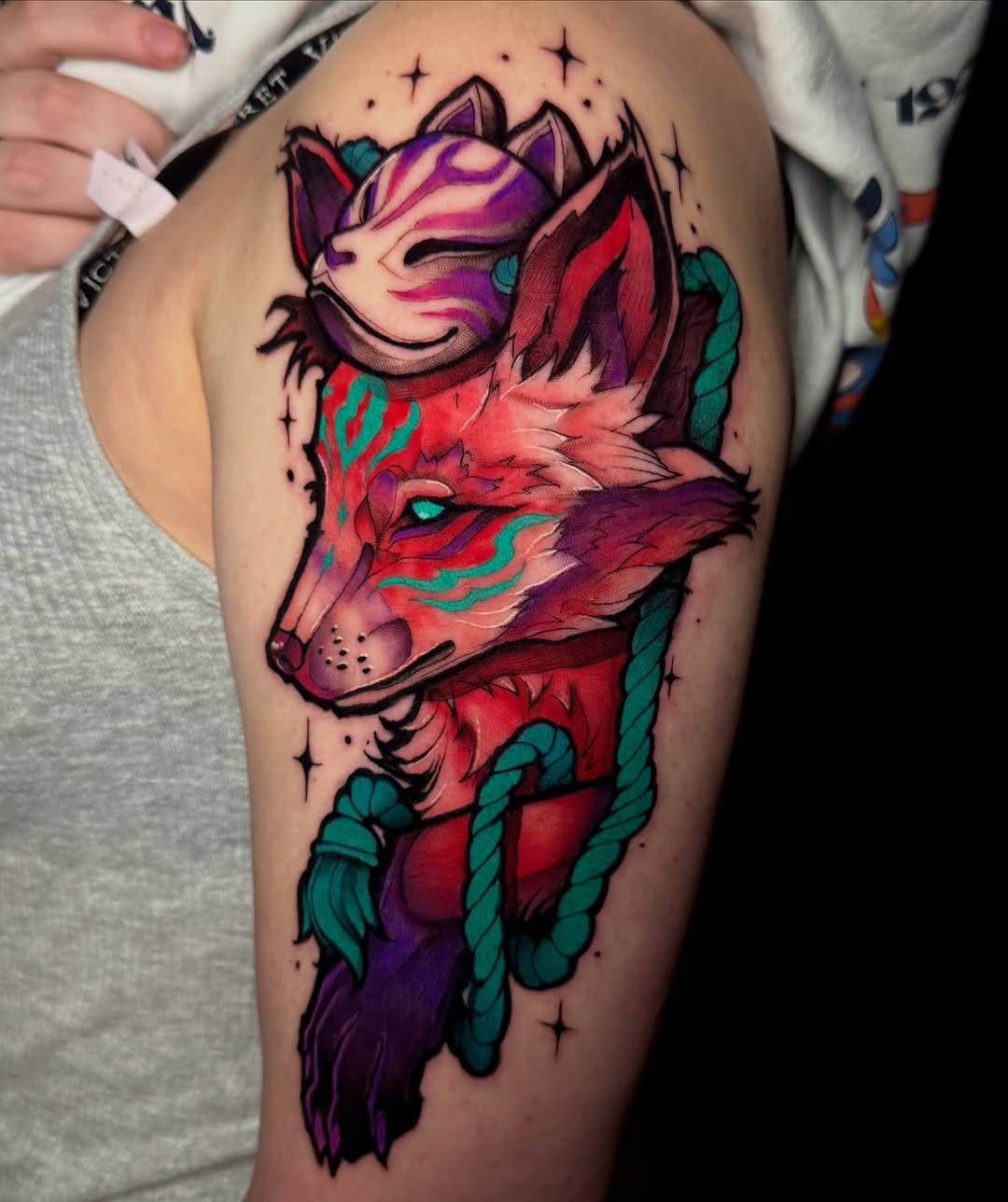 Tattoo by @zenfullart — neo_traditional, anime